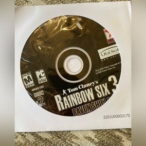 Tom Clancy's Rainbow Six 3 Raven Shield (PC CD-ROM 2003) 2 Disc Set new